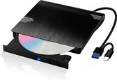 Externe DVD Speler Laptop - DVD/CD Brander - Optische Drive - USB 3.0 en USB C