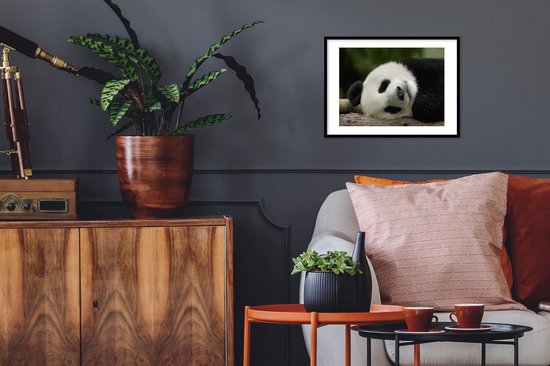 Panda endormi 30x20 cm - petit