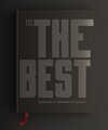 Zwart boek met de tekst 'HOOG. THE BEST INTERIOR & GARDEN DESIGNERS' in grijze letters, met een rood leeslint.