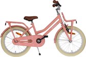 AMIGO Bella Girl's Bicycle - Vélo pour enfants pour Filles- 18 pouces 29 cm - Frein à rétropédalage - Rose saumon