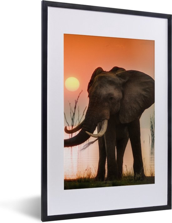 Fotolijstje, metaal, zwart, 20 x 25 cm online kopen?| Dille & Kamille