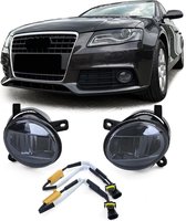 Audi A4 B8 A6 4F Q5 Seat Exeo Glas fumé LED Feux de brouillard Grill Bumper