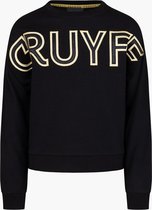 Cruyff Junior Mover Crewneck Sweater Black/Gold - Maat 140