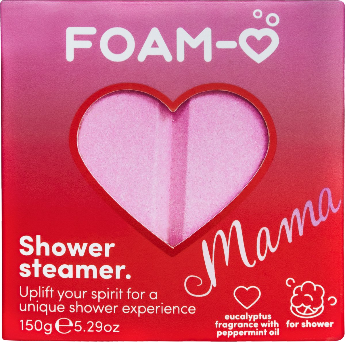 FOAM-O Heart-Mama - Shower steamer Single