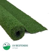 Green Turtle Kunstgras - Grastapijt 100x500cm - 20mm - PINE VALLEY - Artificieel Gras - Grastapijt voor binnen en buiten - Geschikt voor tuin, balkon, terras of speelhoek