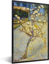Cadre photo avec affiche - Poirier en fleur - Vincent van Gogh - 80x120 cm - Cadre pour affiche