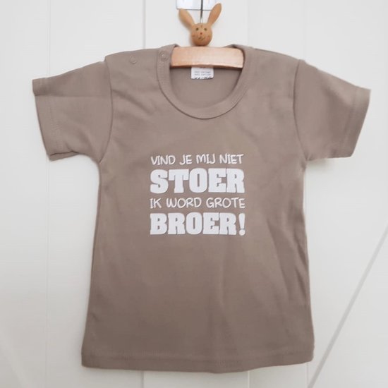 Shirt Ik word grote big brother | korte mouw | | zwangerschap aankondiging bekendmaking baby