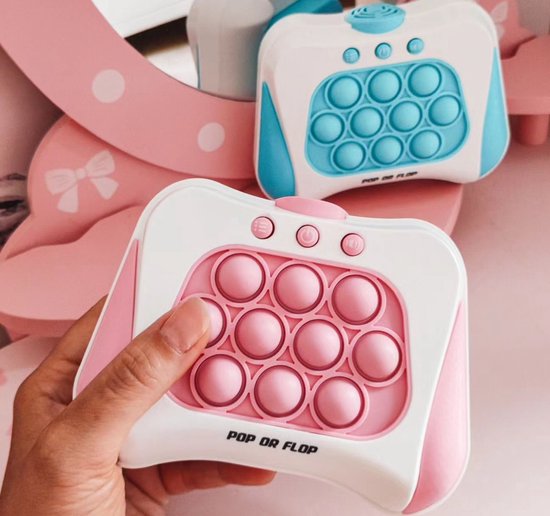 Pop or Flop Gameconsole blauw - Spel