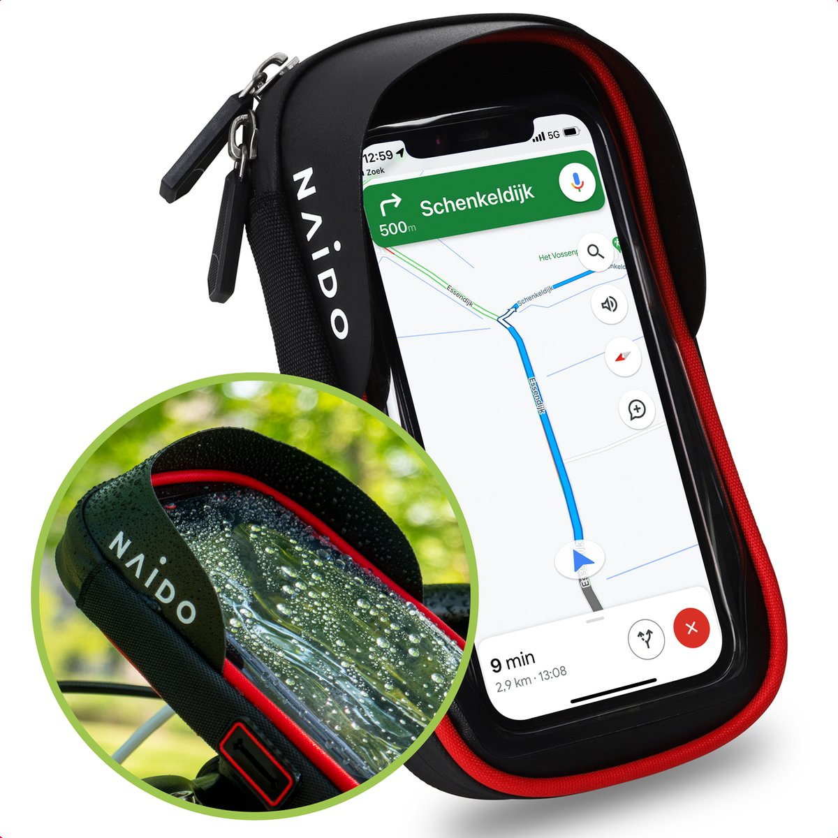Want to buy a waterproof bicycle phone holder? Buy now at R2B Store