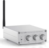 Equivera - Amplificateur Audio - Amplificateur HiFi - Bluetooth - Amplificateur Stéréo - Wit