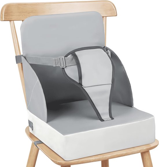 Rehausseur De Chaise Pliable Jaxguom Pour Enfant - Harnais 5 Points, Housse Imperméable, Facile à Transporter - Idéal Pour La Maison Et Les Sorties