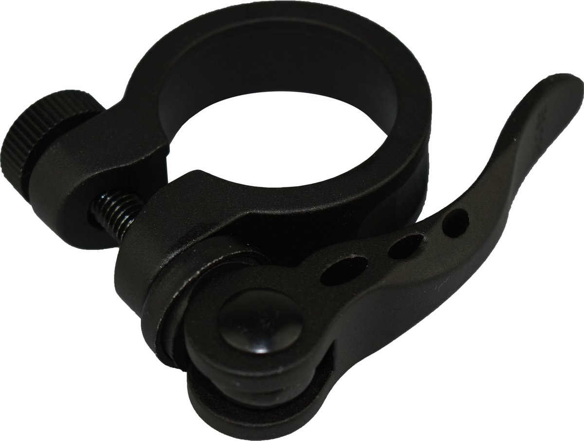 Vwp Zadelklempen Met Snelspanner 25,4 Mm Aluminium Zwart