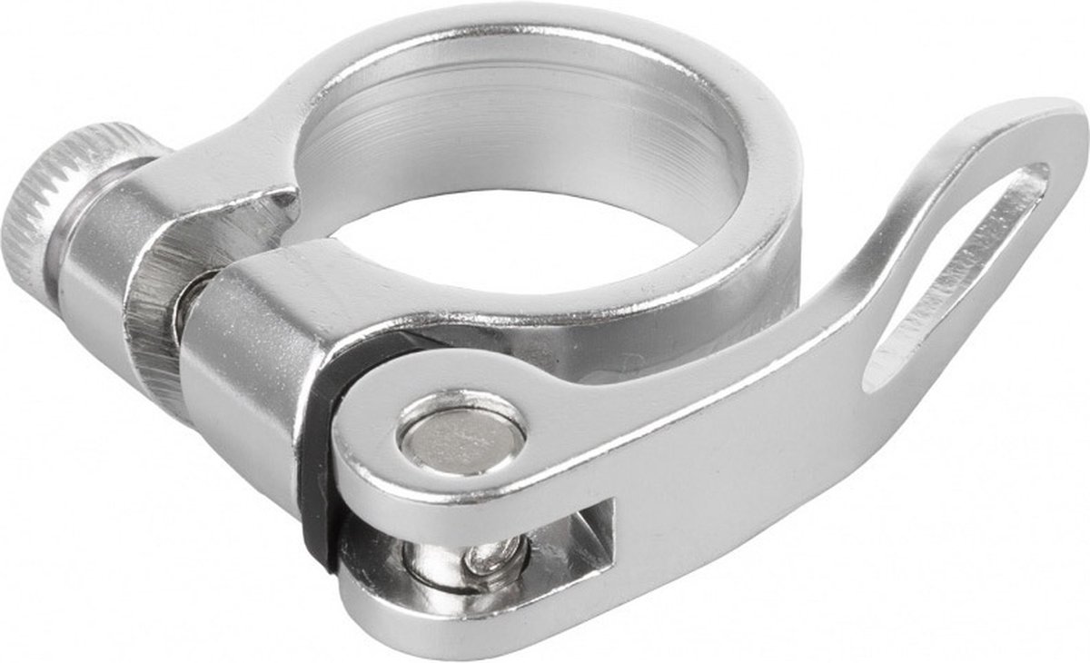 Vwp Zadelklempen Met Snelspanner 34,9 Mm Aluminium Zilver