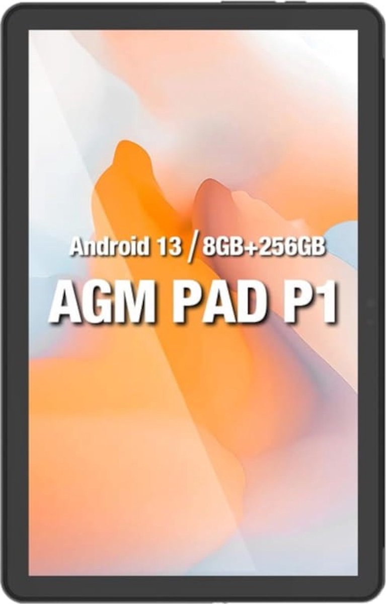 AGM PAD P1 Tablette Tactile, Android 13 Tablette Etanche 10,36