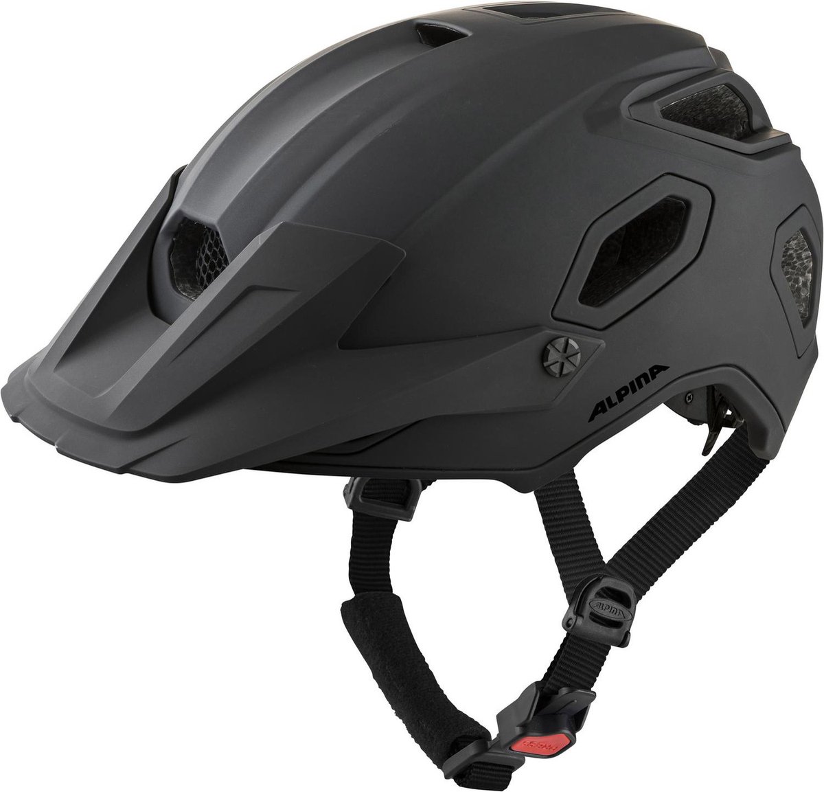 Alpina Comox Helmet, zwart Hoofdomtrek 52-57cm