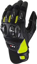 LS2 Handschoenen LS2 Spark II leather zwart / fluor geel maat L - motor handschoenen - scooter handschoenen