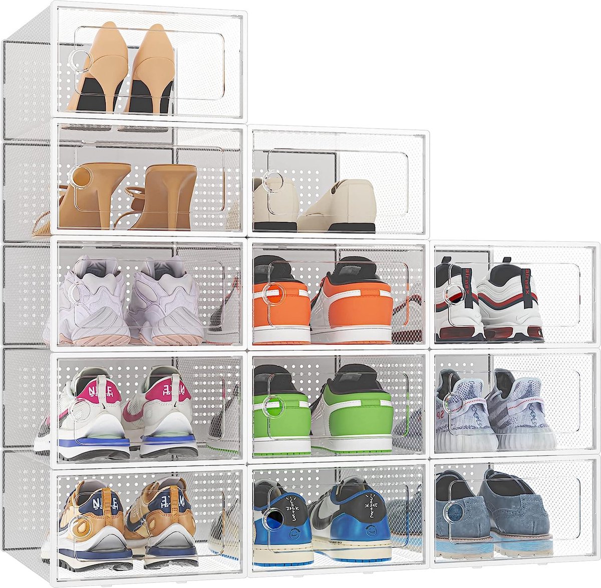 Sonew Boîte De Rangement Pour Chaussures Ménage Épaissir Boîte à