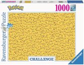 Ravensburger Pokémon - Challenge Pikachu (1000 pieces) Puzzel - Geel