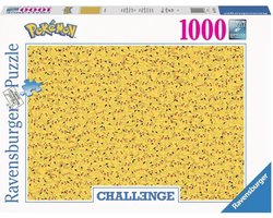 Ravensburger puzzel Pikachu Challenge - Pokemon - 1000 stukjes.