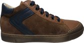 Naturino - Heist - Mt 21 - veter/rits bumper hoge lederen sneakers - cognac