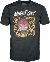 Funko Naruto - POP! Boxed Tee 8 Gates Guy Heren T-shirt - L - Zwart