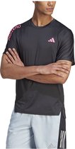 Adidas Adizero T-shirt Met Korte Mouwen Zwart XL Man