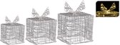 Kerstverlichting Cadeaus - 3 verschillende maten - 90 LED