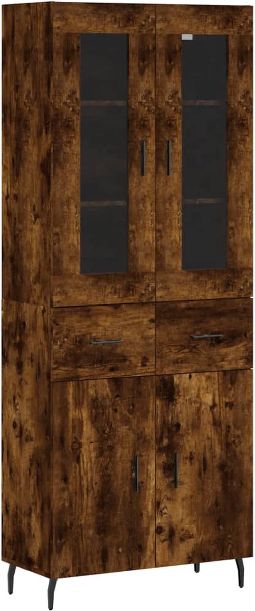 vidaXL - Highboard - Artisan - Eiken - 69,5 - x - 31 - x - 115 - cm