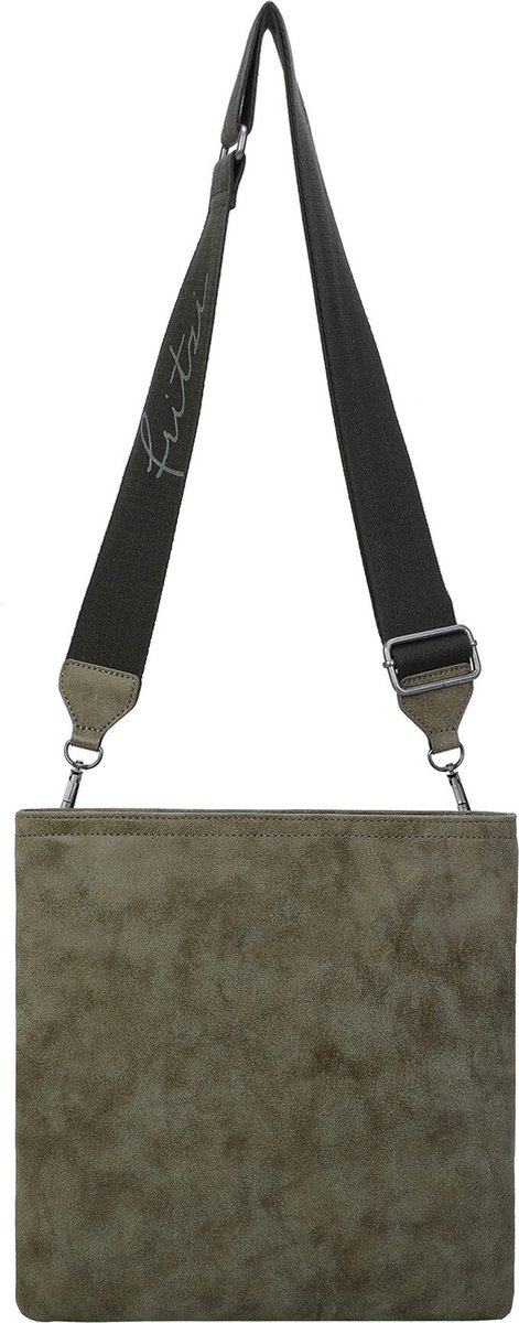 Fritzi aus Preußen Schoudertas Vintage Ronja Cross Body Jungle Kaki
