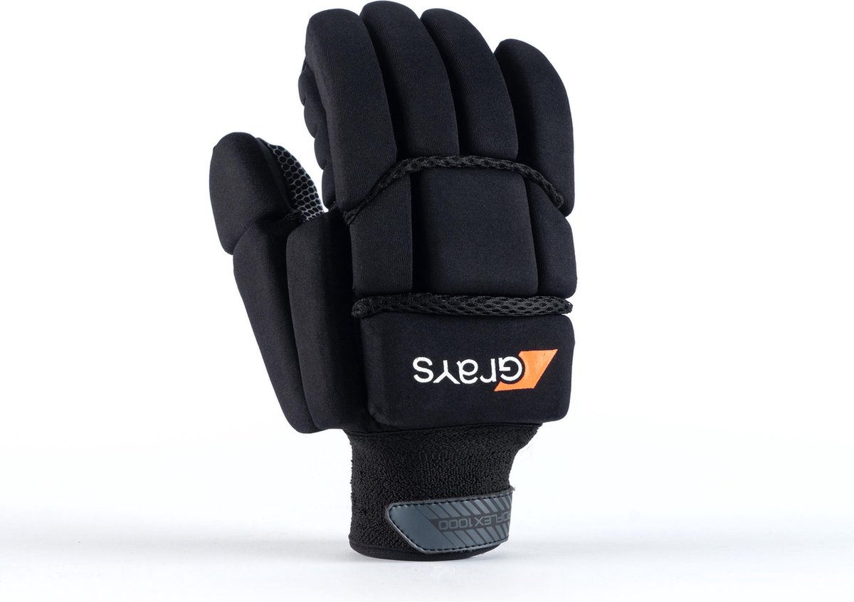 Grays hockeyhandschoenen Proflex 1000 Gloves Zwart - maat LH - maat Large