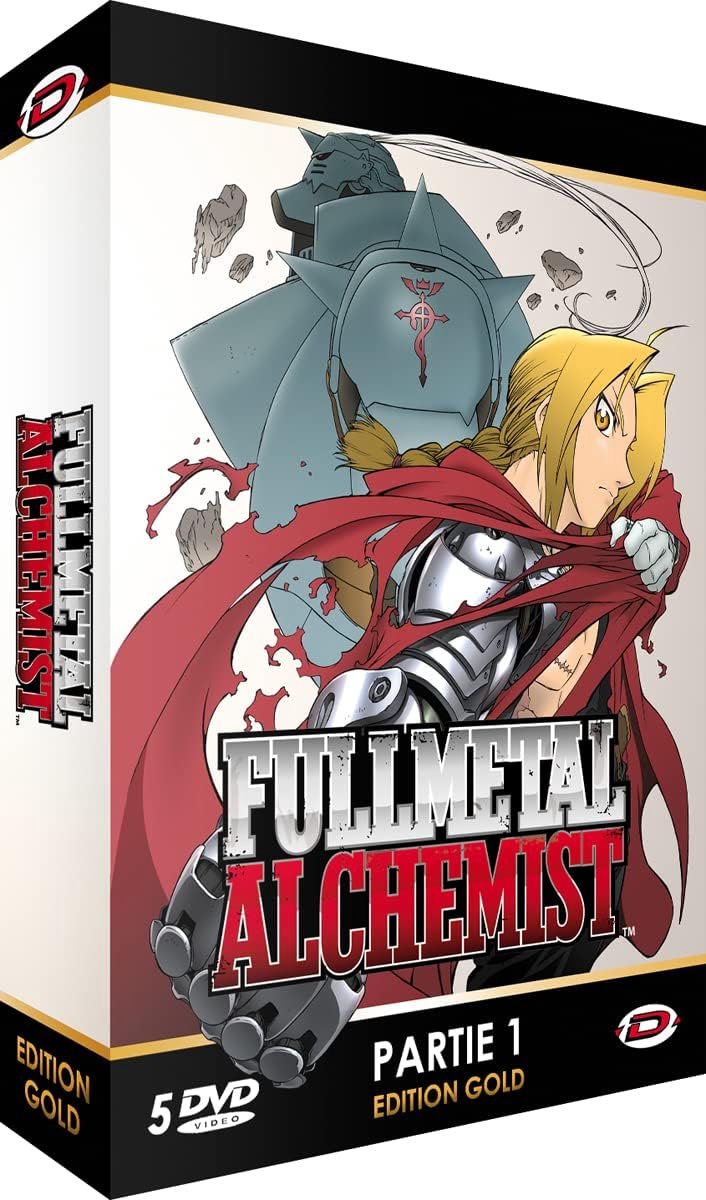 Fullmetal Alchemist - Partie 1 - Edition Gold (5 DVD + Livret)