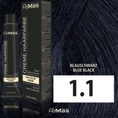Femmas (1.1) -Teinture pour cheveuxBleu Noir - 100ml
