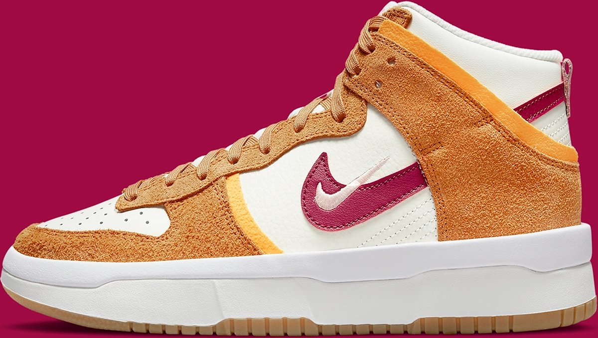 Sneakers Nike Dunk High Up “” Rush Maroon