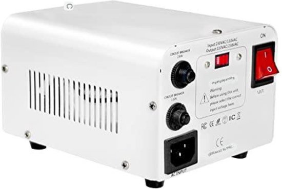 Cantonape Voltage converter 2000 VA 220 V/110 V – voltage converter 2000 W USA – output 110/120 volt 220/230 volt AC Cantonape Voltage converter 2000 VA 220 V/110 V – voltage converter 2000 W USA – output 110/120 volt 220/230 volt AC