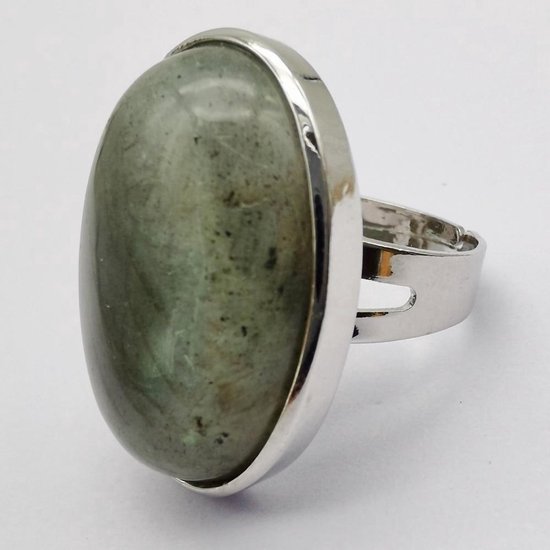 Jomide Ring vintage - Natuur groen - Verstelbaar