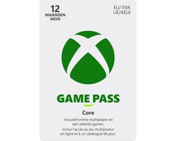 Xbox Game Pass Core - 12 maanden - Xbox Series X|S & Xbox One | bol