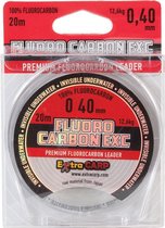 EXC Fluorocarbon Hooklink - 0.28mm - 20m - 6.9kg - Fluorcarbon Onderlijnmateriaal voor Karpervissen - Rigmateriaal