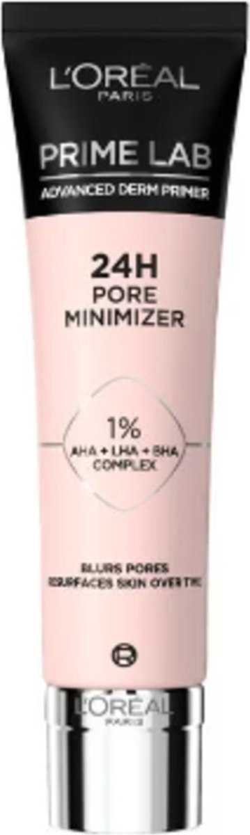 L'Oréal Prime Lab Primer 24H Pore Minimizer - 3 x 30 ml - Voordeelverpakking