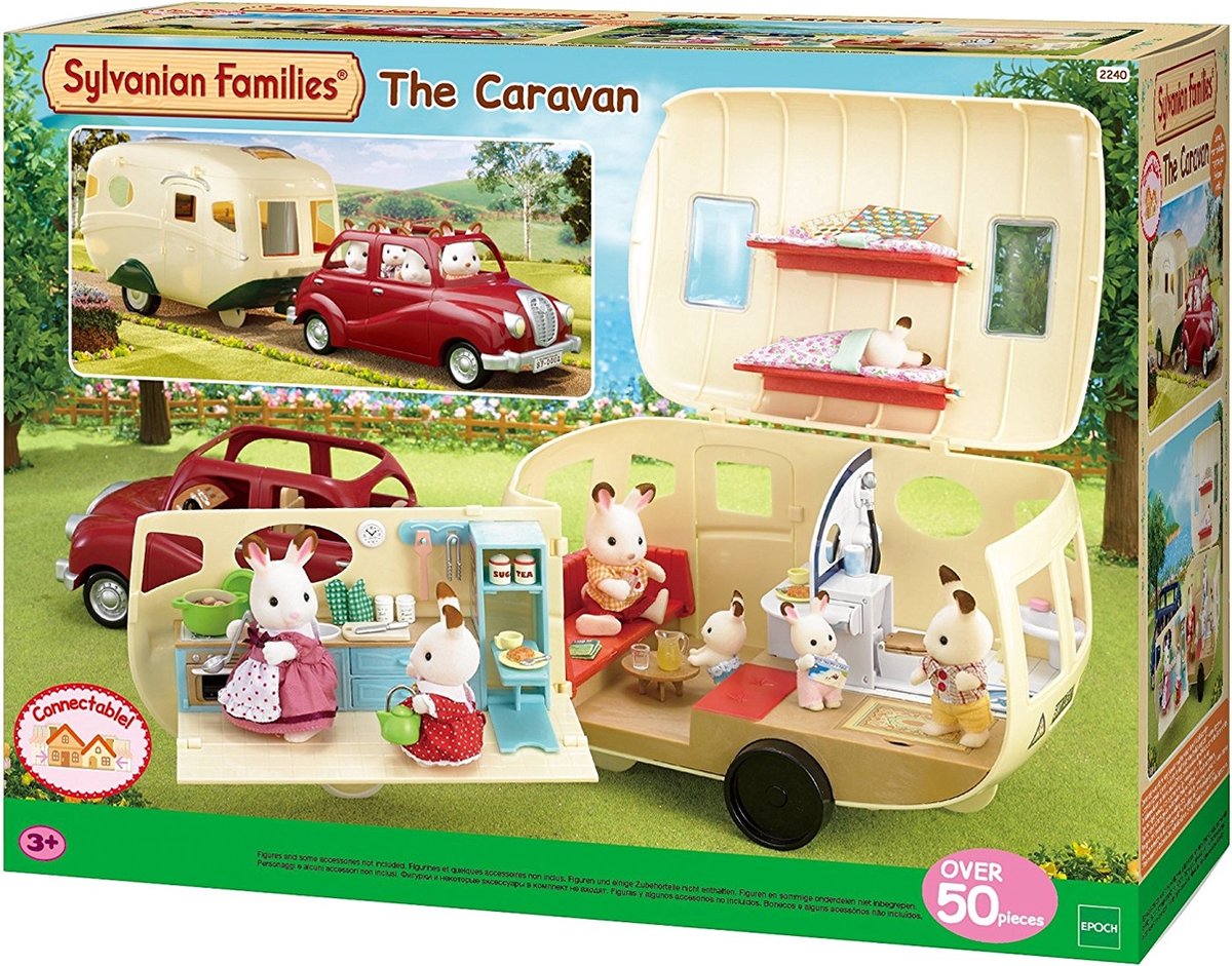 Sylvanian Families 5045 The Caravan - Ensemble de figurines de jeu