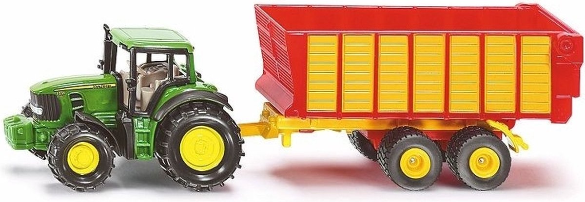 Tracteur SIKU John Deere avec presse à balles - Véhicule jouet