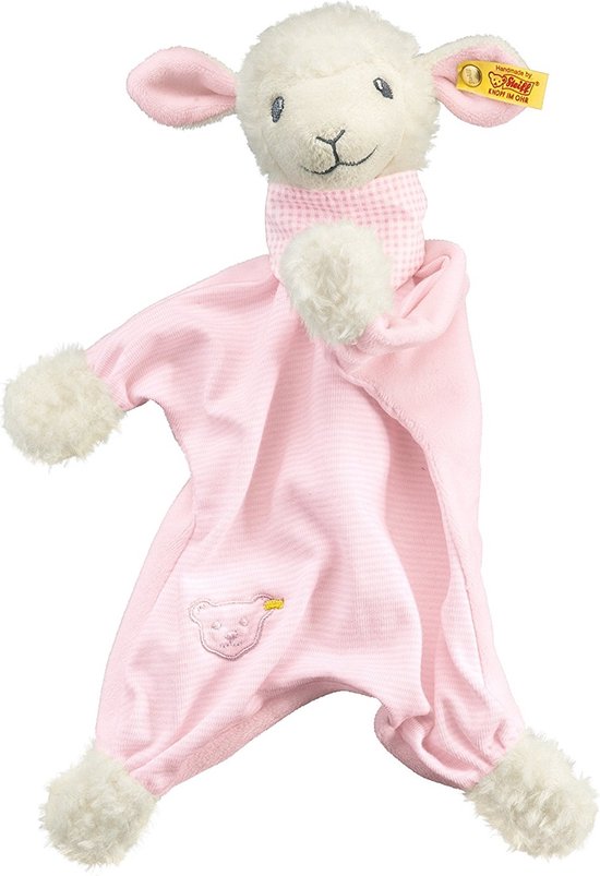 Steiff baby slaap zacht lam knuffeldoek