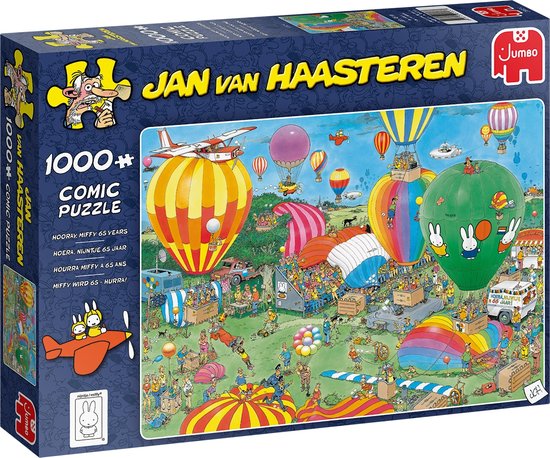 Jan van Haasteren Hoera! Nijntje 65 Jaar puzzel - 1000 stukjes