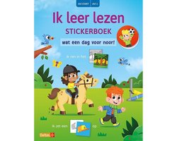 foto van Ik leer lezen Stickerboek - Wat een dag voor Noor! (AVI START / AVI 1)