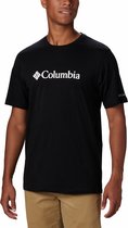 Columbia CSC Basic Logo™ Short Sleeve T-Shirt - Shirt Heren - T-Shirt Korte Mouwen - Zwart - Maat XL
