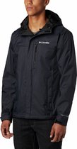 Columbia Pouring Adventure™ II Jacket Regenjas - Jas voor Heren - Waterdichte Jas - Zwart - Maat S