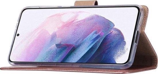 Etui LuxeBass adapté pour Oppo A96 - Etui livre - Marron - Etui portefeuille - Etui pour téléphone - Housse pour téléphone portable - Etuis pour téléphone