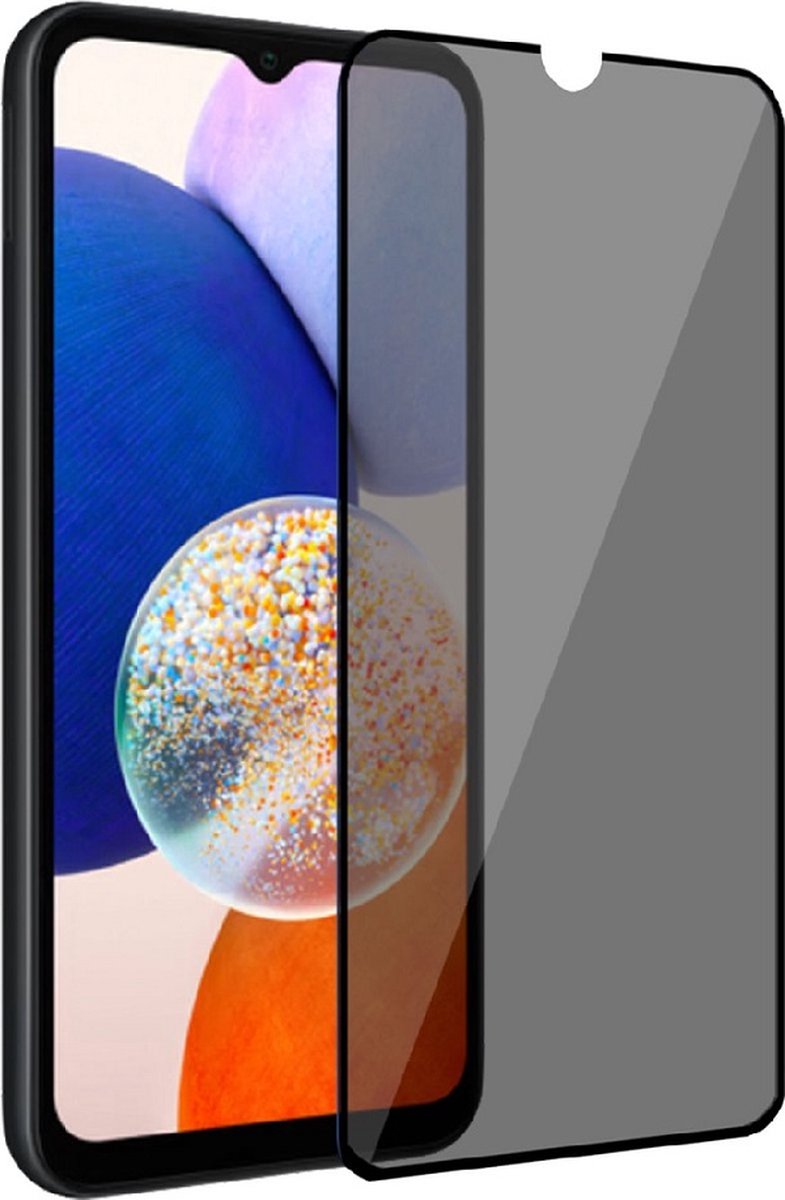 Privacy screenprotector glas geschikt voor Samsung Galaxy A22 5G