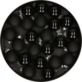 160 Mini Boules Pailletées Noires - Déco Fête, Mariage, Noël, Diamètre 8 Mm