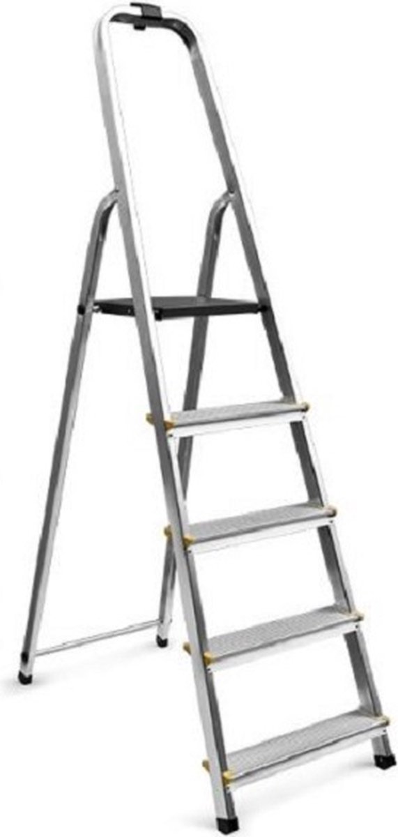 Easy Step - Aluminium Huishoudtrapladder 6 treden