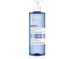 Vichy Dercos Mineral Doux Zachte Shampoo - voor sterker en glanzender haar - 390ml